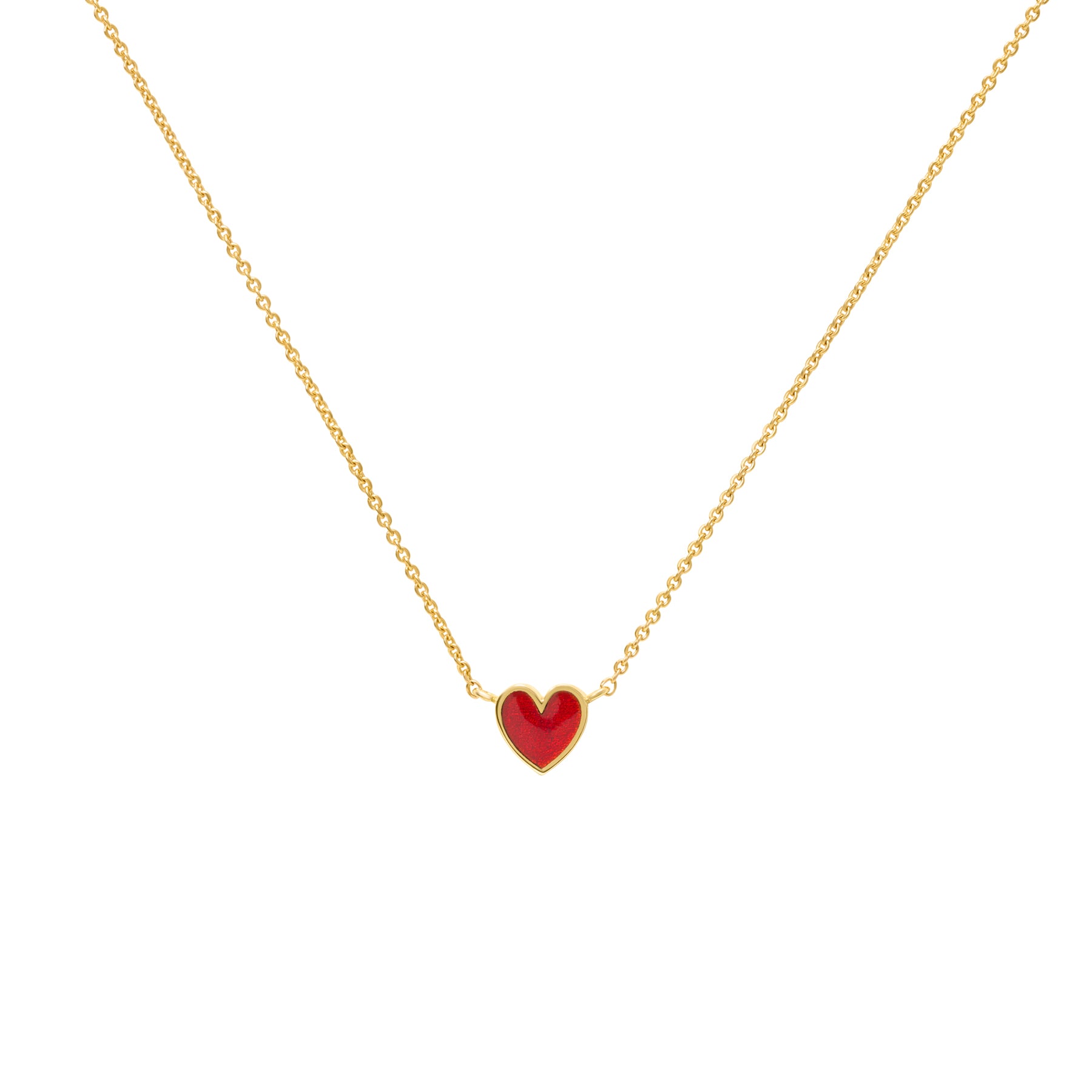 HEART Emaille Collection Kette Tiny